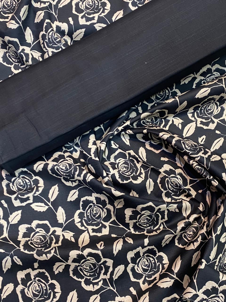 Rania’s Classic Digital Khaddar 2-Piece Suit  RNS-DK-2P-110