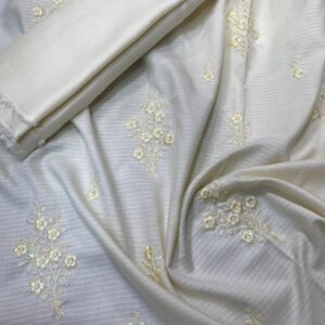 Rania’s Elegant Doria Marina Embroidered 2-Piece Suit RNS-DM-412