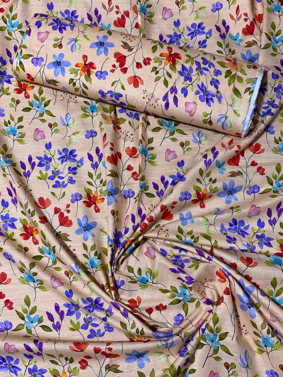 Slub Khaddar Digital One-Piece Suit RNS-OPD-0015