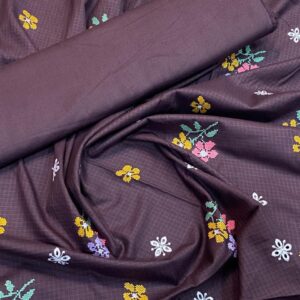 Rania’s Elegant Doria Marina Embroidered 2-Piece Suit RNS-DM-417