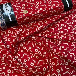 Rania’s Supreme Digital Slub Khaddar One-Piece Suit RNS-SKS-OP-002