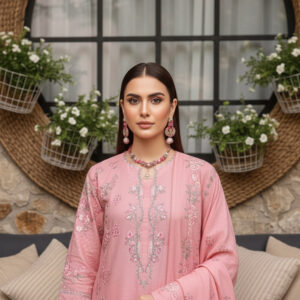 Rania’s Embroidered Elegance Unstitched 3-Piece Suit RNS-3P-EMB-002