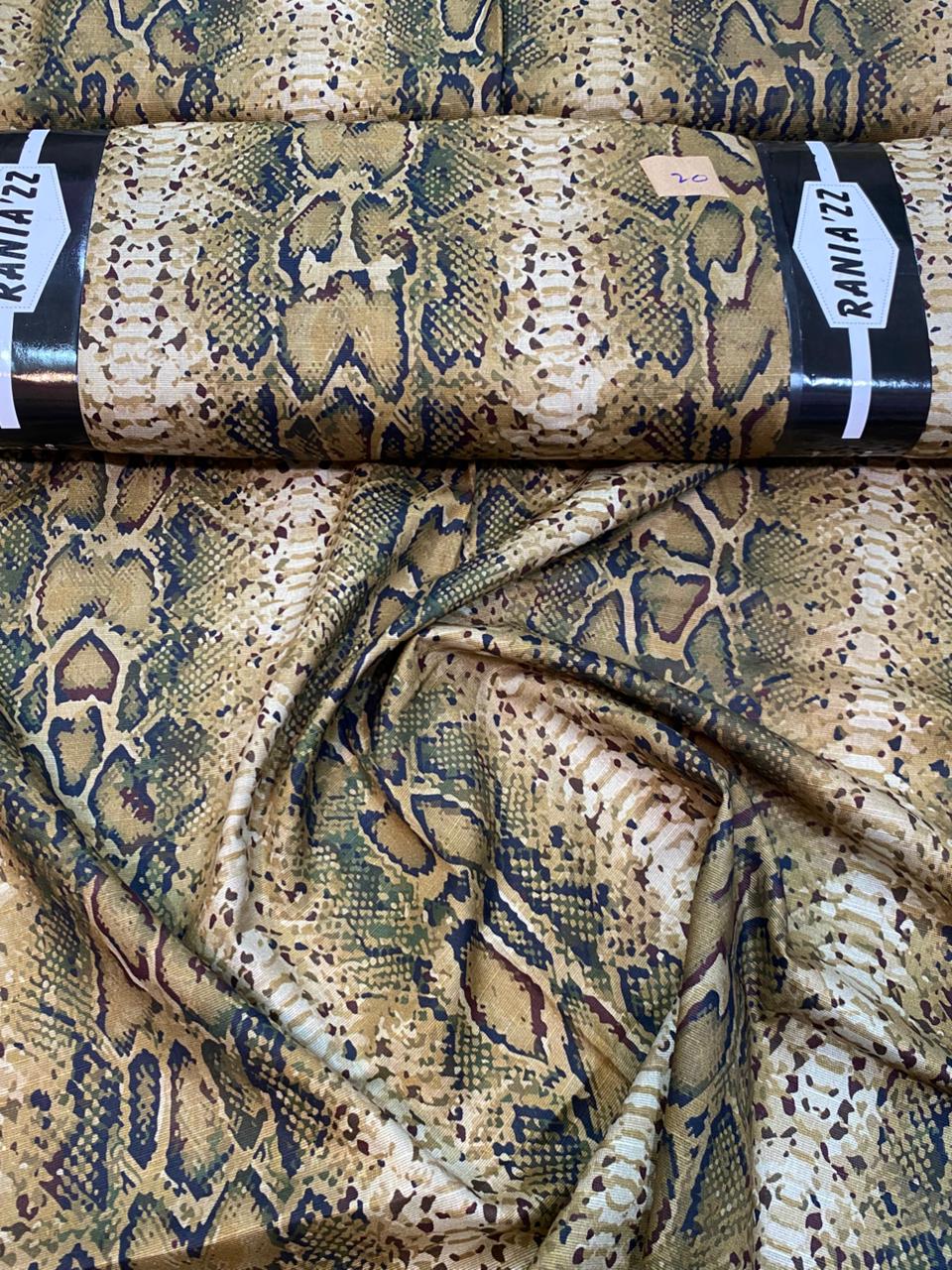 Rania’s Supreme Digital Slub Khaddar One-Piece Suit RNS-SKS-OP-004