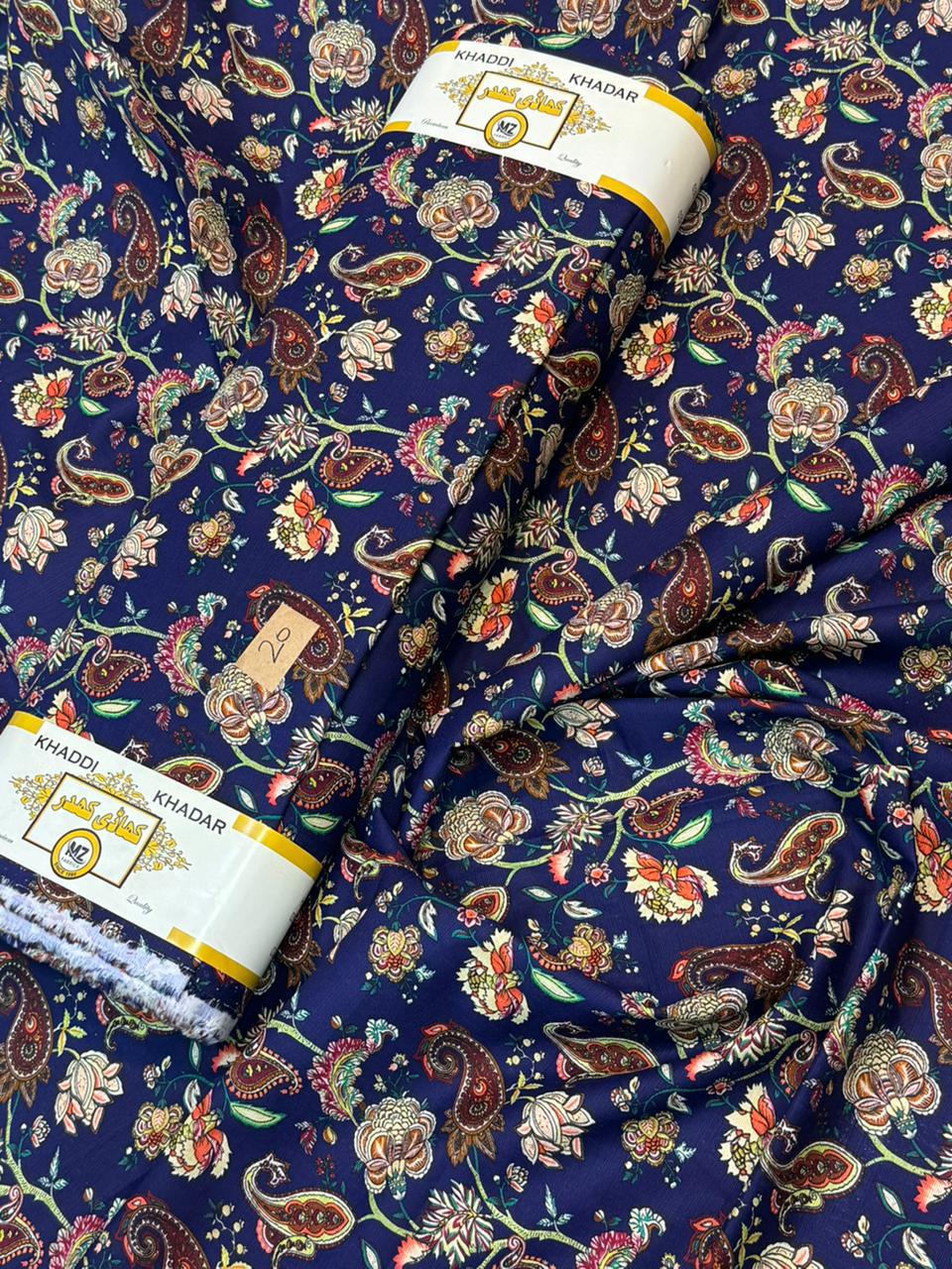 Rania’s Deluxe All-Over Digital Slub Khaddar Suit  RNS-OPD-041