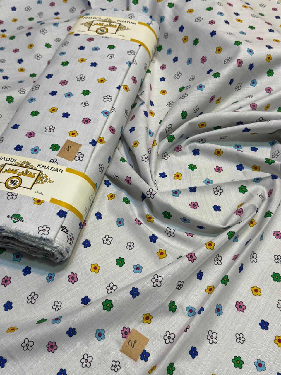 Rania’s Deluxe All-Over Digital Slub Khaddar Suit  RNS-OPD-042