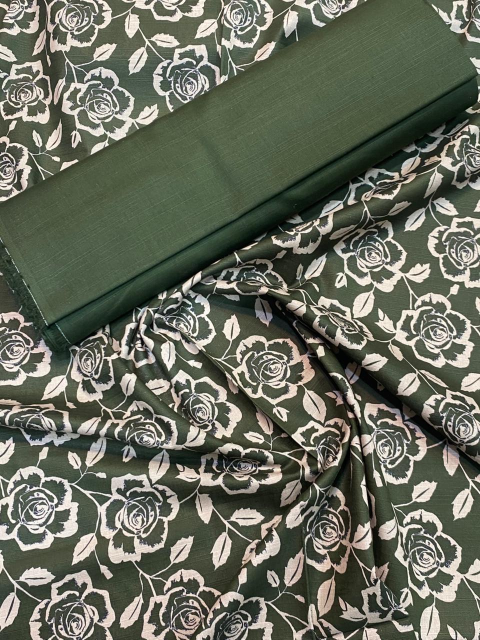 Rania’s Classic Digital Khaddar 2-Piece Suit RNS-DK-2P-105