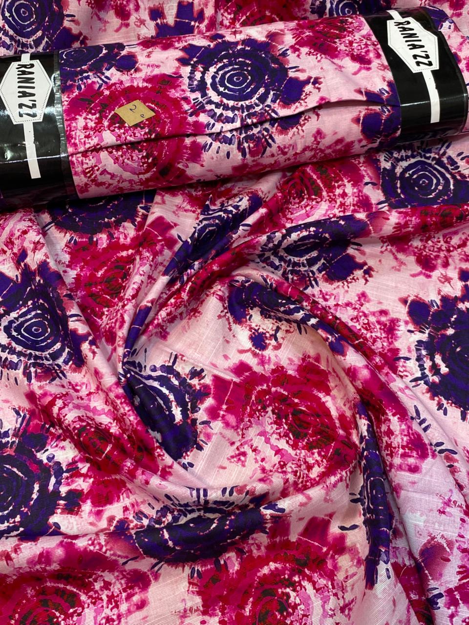 Rania’s Supreme Digital Slub Khaddar One-Piece Suit RNS-SKS-OP-005