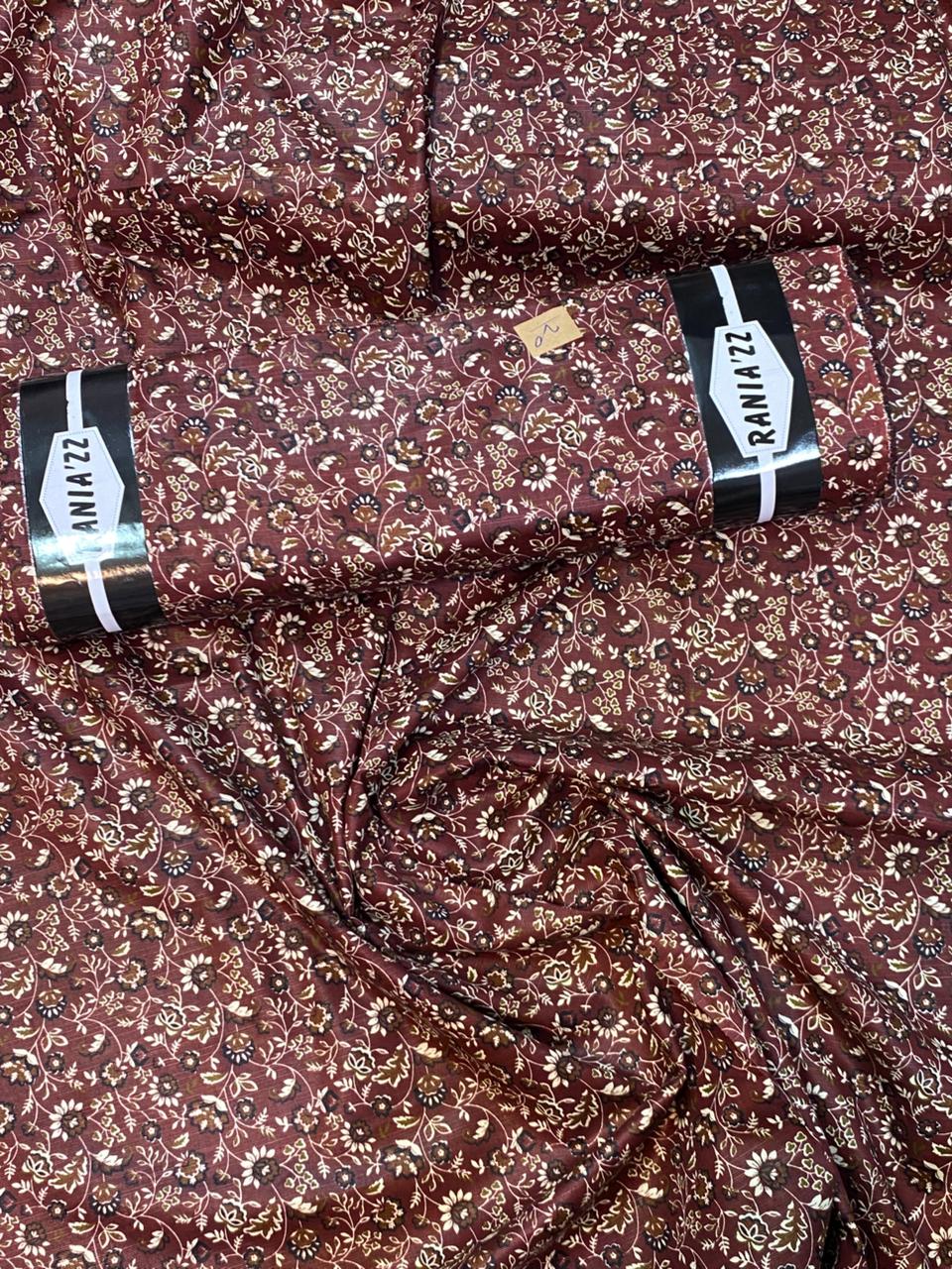 Rania’s Supreme Digital Slub Khaddar One-Piece Suit RNS-SKS-OP-006