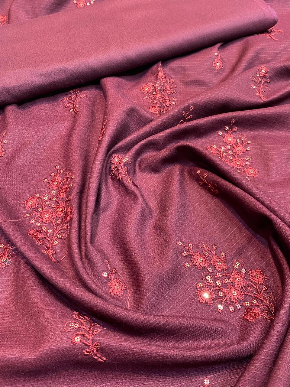 Rania’s Doria Marina Embroidered Unstitched 2-Piece Suit RNS-DM-407