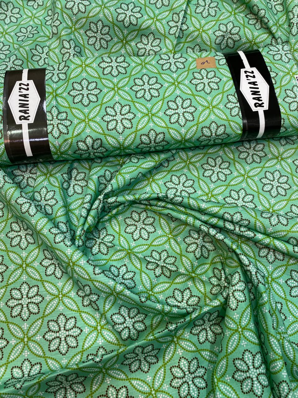 Rania’s Supreme Digital Slub Khaddar One-Piece Suit RNS-SKS-OP-007