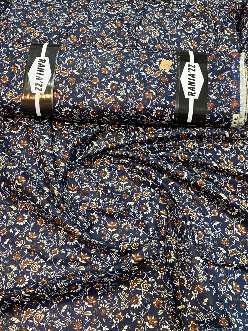 Rania’s Supreme Digital Slub Khaddar One-Piece Suit RNS-SKS-OP-008