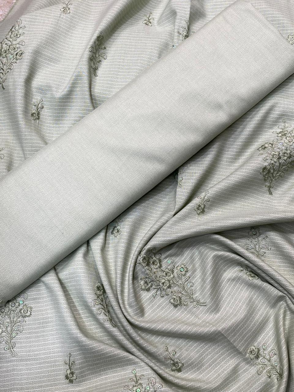 Rania’s Doria Marina Embroidered Unstitched 2-Piece Suit RNS-DM-409