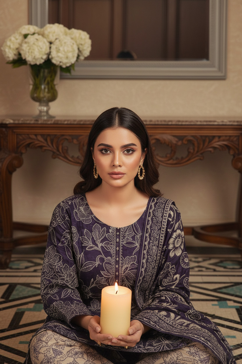 Rania’s Digital Cotton Mix & Match 3-Piece Suit RNS-DCT-MM-325