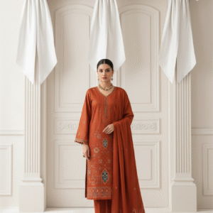 Rania’s Self Lawn Doria Embroidered 3-Piece Suit RNS-SLD-3P-612