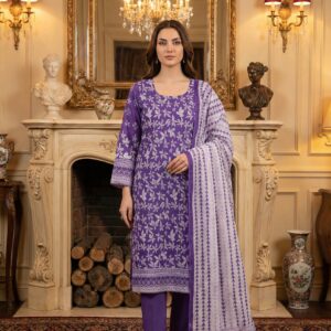 Rania’s Bana Dora Digital Panel 3-Piece Suit RNS-BDP-3P-225