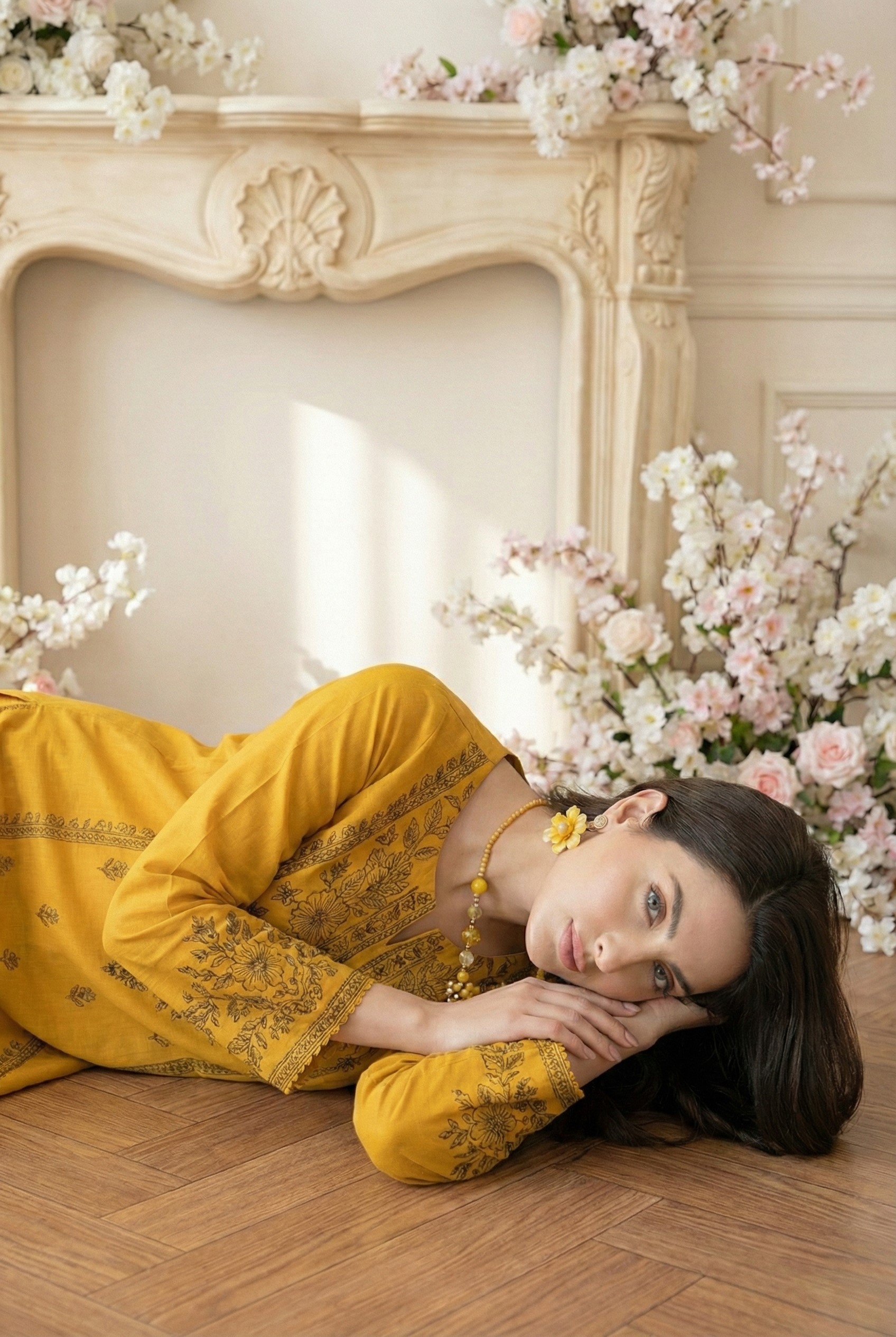 Rania’s Digital Look Brosha Jacquard 3-Piece Suit RNS-BRJ-3P-511