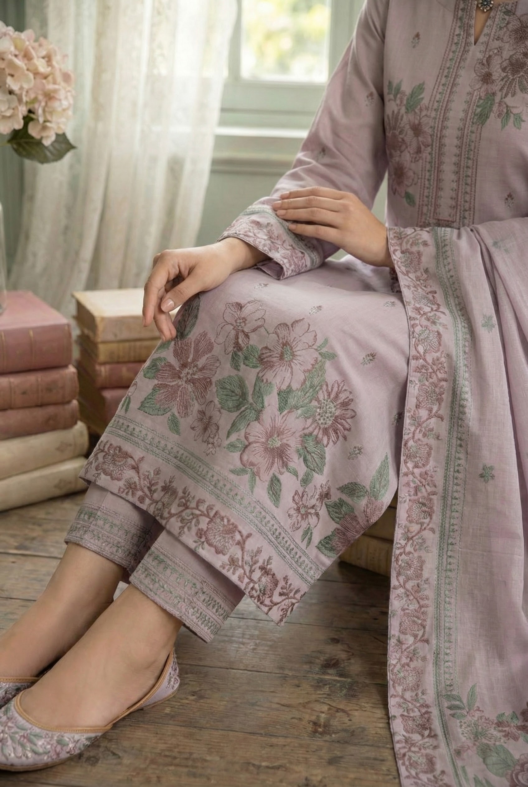 Rania’s Premium Brosha Jacquard Digital 3-Piece Set RNS-JQD-3P-510