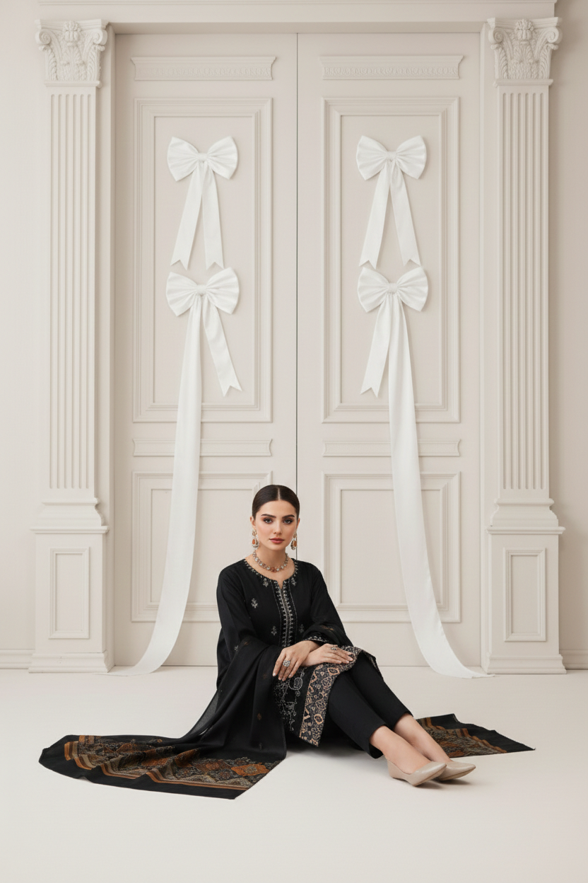 Rania’s Self Lawn Doria Embroidered 3-Piece Suit RNS-SLD-3P-613