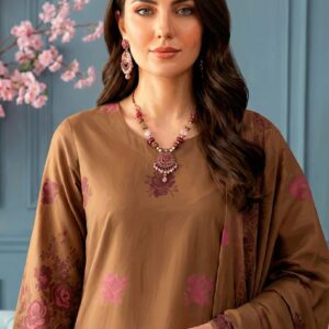 Rania’s Elegant Digital Brosha Jacquard Suit RNS-BRJ-ELG-512