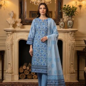 Rania’s Bana Dora Digital Panel 3-Piece Suit RNS-BDP-3P-215