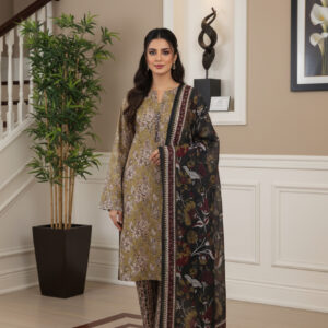 Rania’s Printed Cotton Everyday 3-Piece Suit RNS-DPC-3P-773