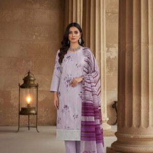 Rania’s Digital Lawn Schiffli 3-Piece Suit RNS-DLS-3P-908