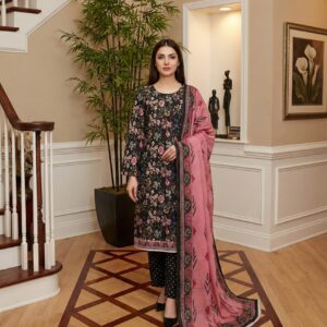 Rania’s Printed Cotton Everyday 3-Piece Suit RNS-DPC-3P-774