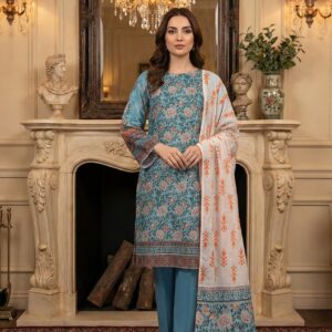 Rania’s Bana Dora Digital Panel 3-Piece Suit RNS-BDP-3P-217