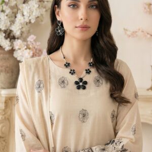 Rania’s Digital Look Brosha Jacquard 3-Piece Suit RNS-BRJ-3P-508