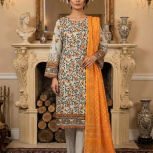 Rania’s Bana Dora Digital Panel 3-Piece Suit RNS-BDP-3P-222