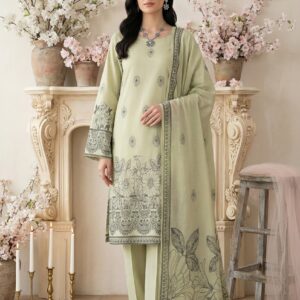 Rania’s Digital Look Brosha Jacquard 3-Piece Suit RNS-BRJ-3P-509