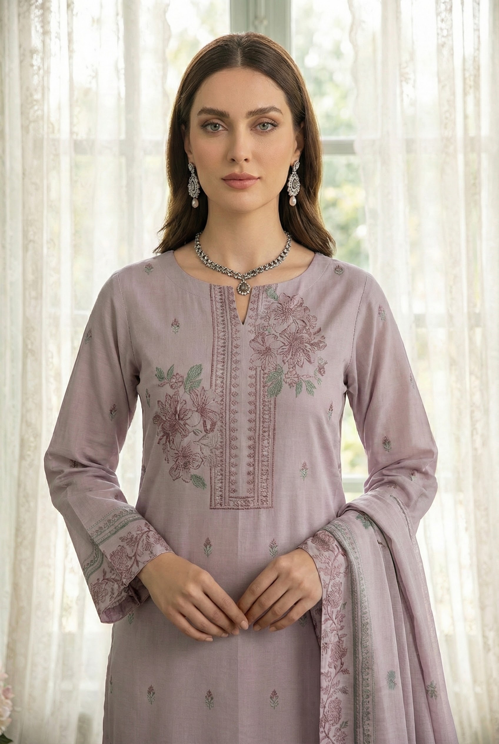 Rania’s Premium Brosha Jacquard Digital 3-Piece Set RNS-JQD-3P-510