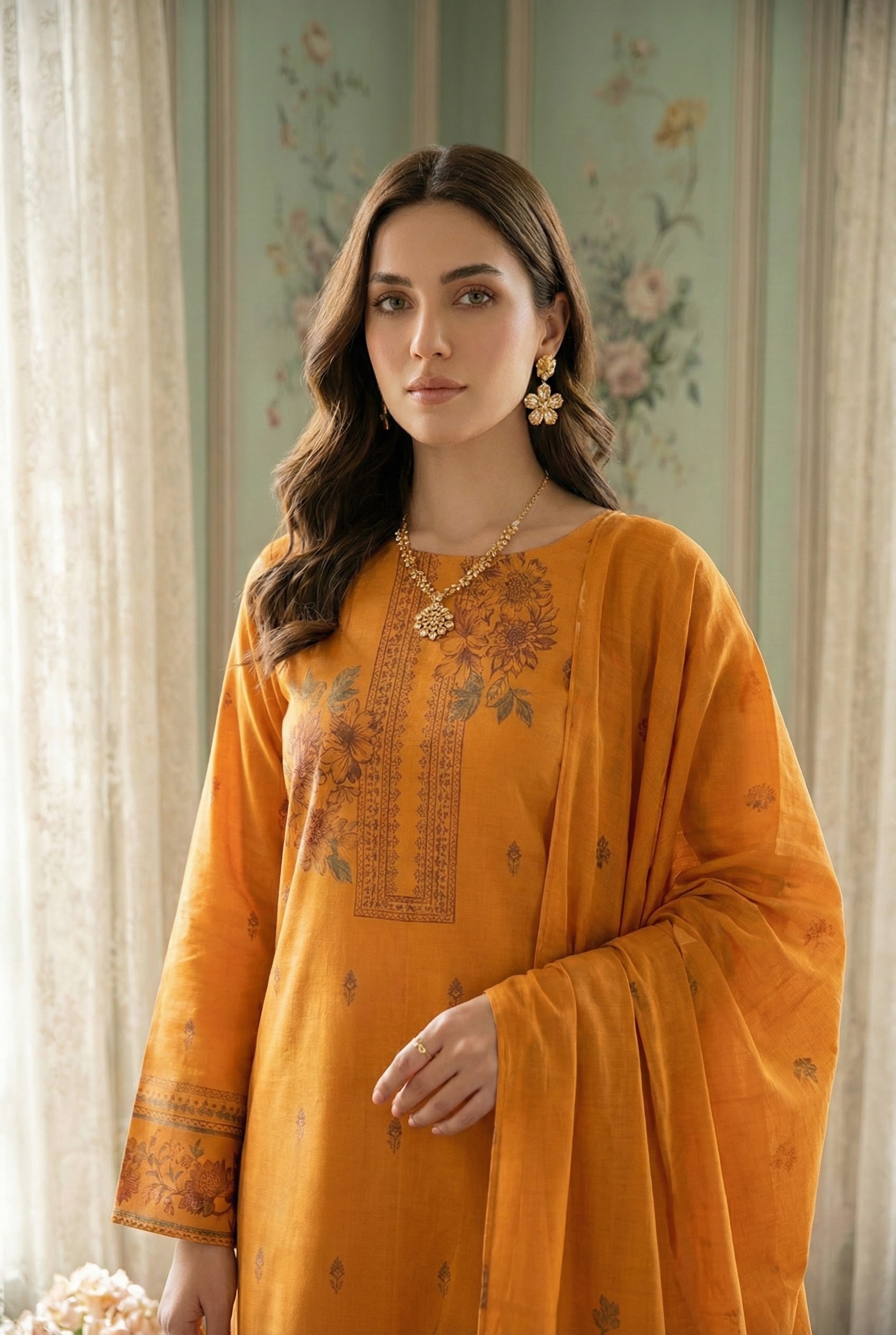 Rania’s Premium Brosha Jacquard Digital 3-Piece Set RNS-JQD-3P-511