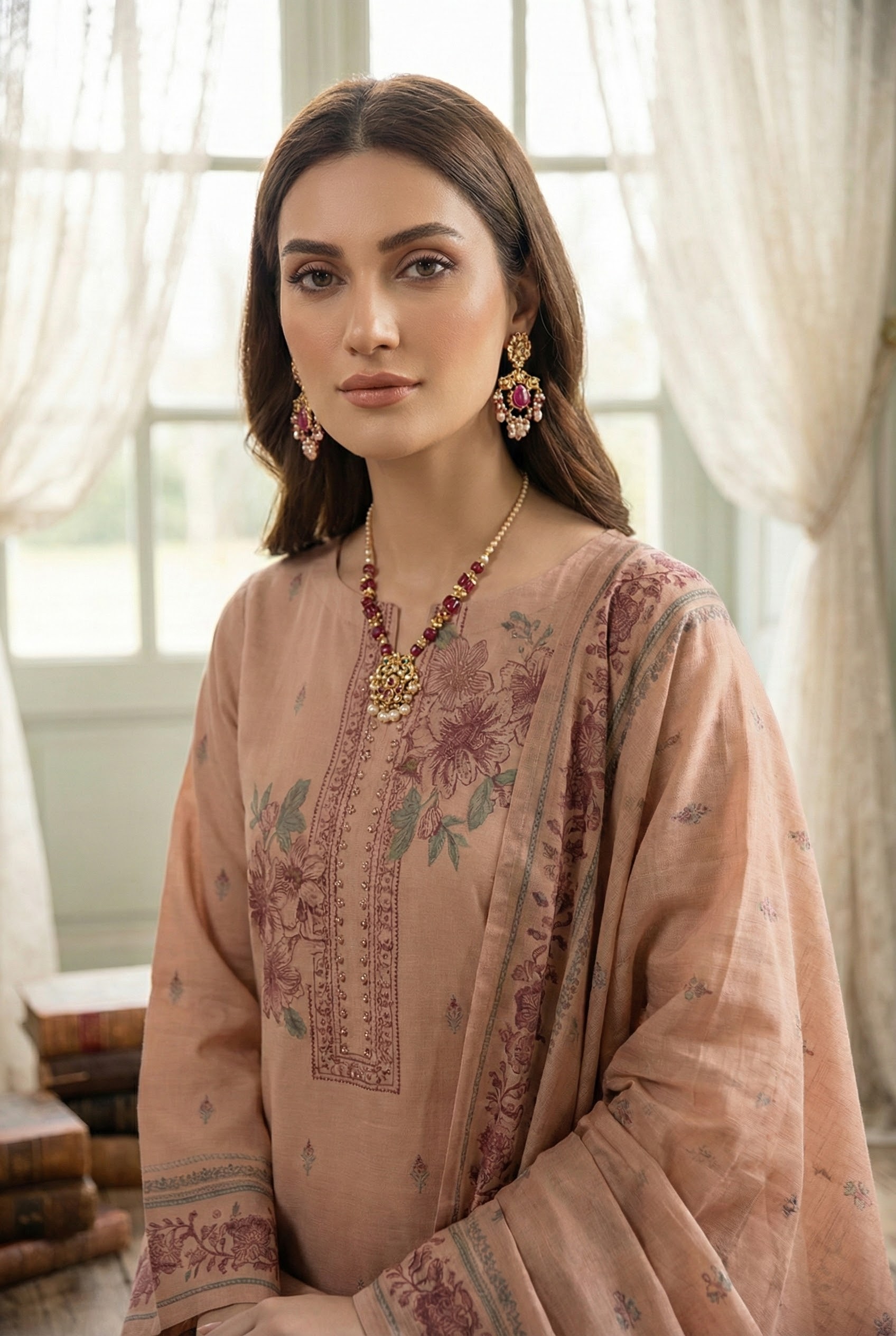 Rania’s Premium Brosha Jacquard Digital 3-Piece Set RNS-JQD-3P-509