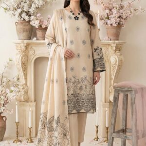 Rania’s Digital Look Brosha Jacquard 3-Piece Suit RNS-BRJ-3P-508